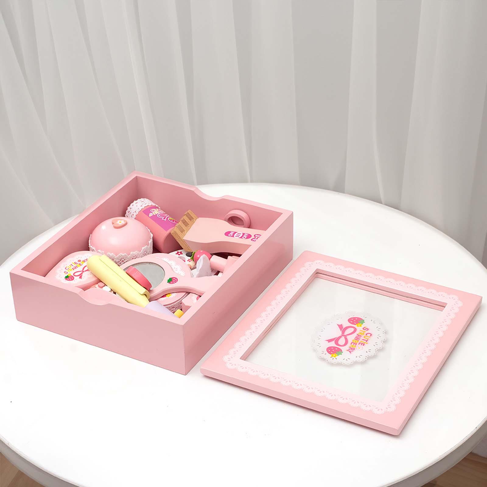 Beauty Makeup Games - ชุดของเล่นแต่งหน้าไม้ ของเล่นเสริมพัฒนาการสำหรับเด็กผู้หญิง ของเล่นเครื่องสำอาง เกมเล่นบทบาทสมมติ