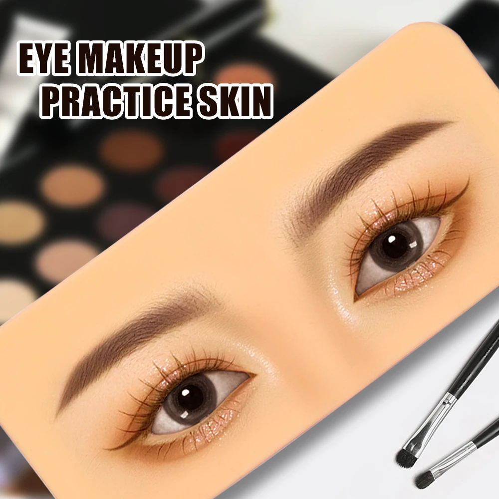 Beauty Makeup Training - แผ่นแว็กซ์ซิลิโคนสำหรับฝึกสักคิ้วแบบ5D พรีเมี่ยมบอร์ดแต่งหน้าถาวรตาเครื่องสำอางสถาบันการสังเคราะห์
