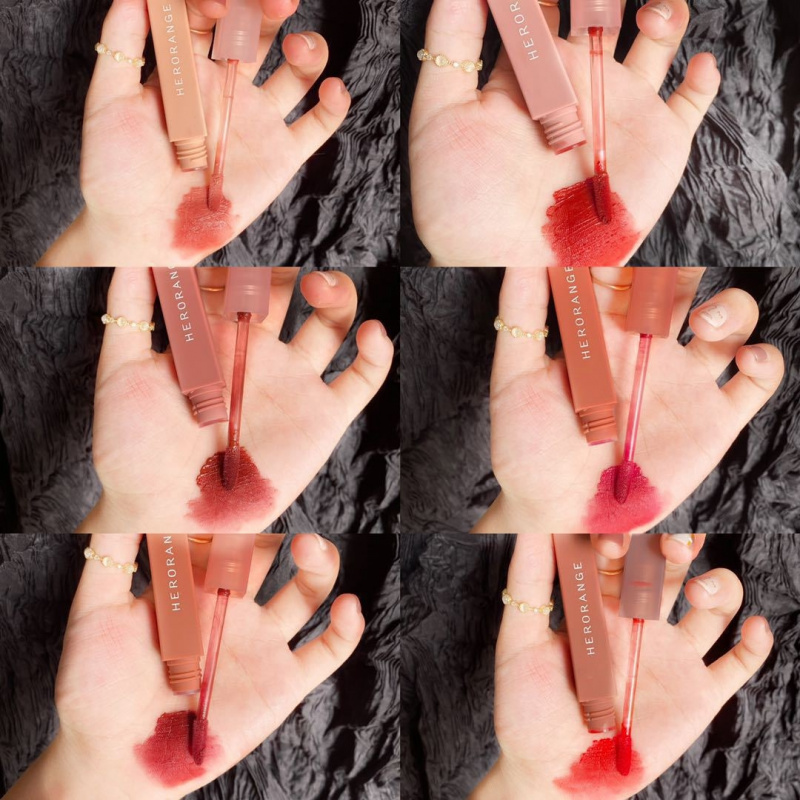 Beauty Makeup Diary - ลิปสติก HERORANGE สีสวยคุณภาพสูง ลิปแมตต์ ลิปกลอส ราคาประหยัด