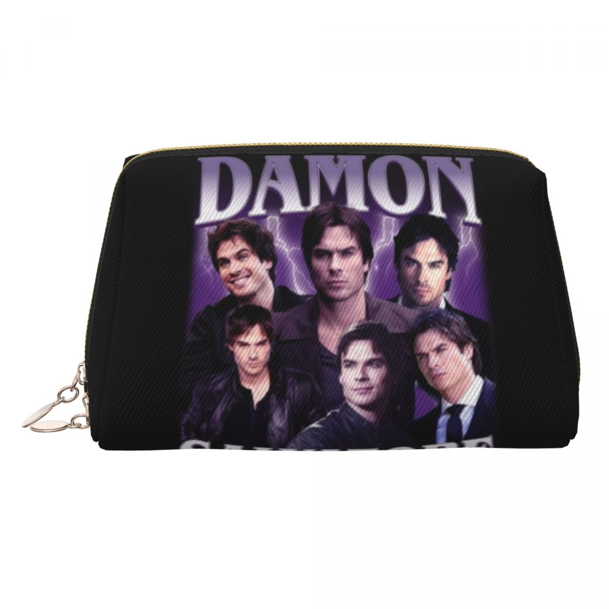 Beauty Makeup Diary - กระเป๋าใส่เครื่องสำอางลาย Damon Salvatore จากซีรีส์ The Vampire