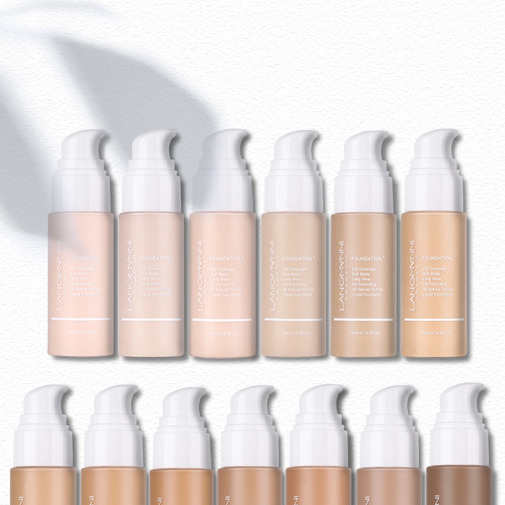 Concealer Full Coverage - แลงมันนี่ แมท ฟาวเดชั่น ฟูล คัฟเวอร์ ลิควิด