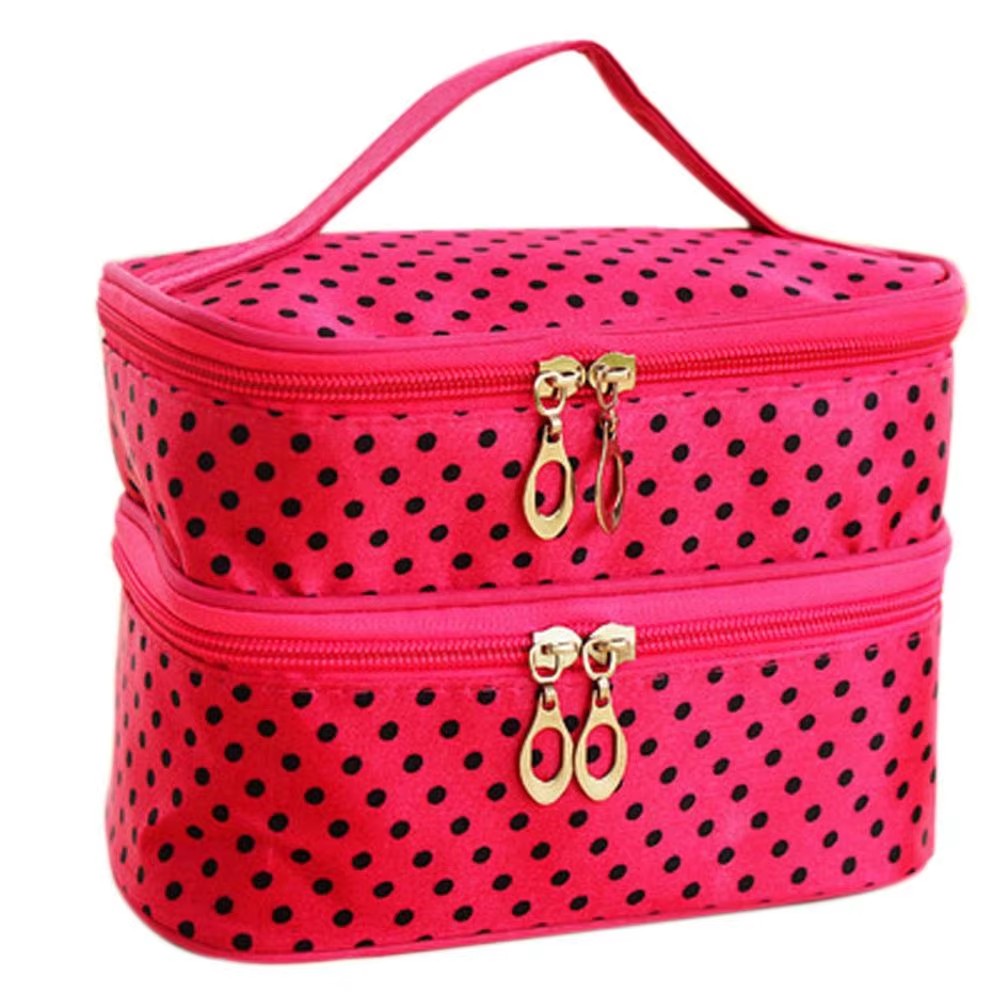 Makeup Beauty Necessaire - ชุดอุปกรณ์อาบน้ำ ของใช้จำเป็นสำหรับการเดินทาง กระเป๋าใส่เครื่องสำอางสำหรับผู้หญิง กระเป๋าเครื่องสำอาง กระเป๋าใส่เครื่องสำอางแบบพกพา กระเป๋าใส่แปรงแต่งหน้า