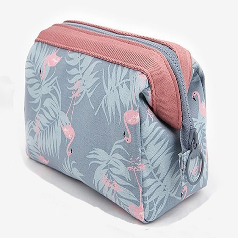 Makeup Beauty Necessaire - กระเป๋าเดินทางผู้หญิงสัตว์ Flamingo Make Up กระเป๋าสาวกระเป๋าเครื่องสำอางแต่งหน้าความงามกระเป๋าใส่เครื่องสำอางค์กระเป๋าเก็บชุด Bath