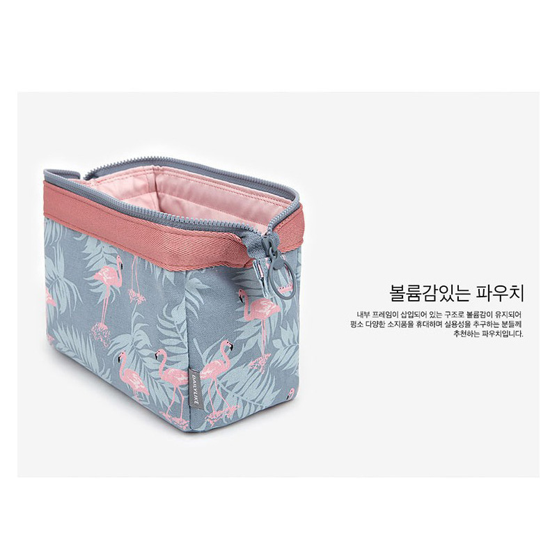 กระเป๋าแต่งหน้าแฟล밍โกกันน้ำสำห - Makeup Beauty Necessaire บทวิจารณ์และราคา