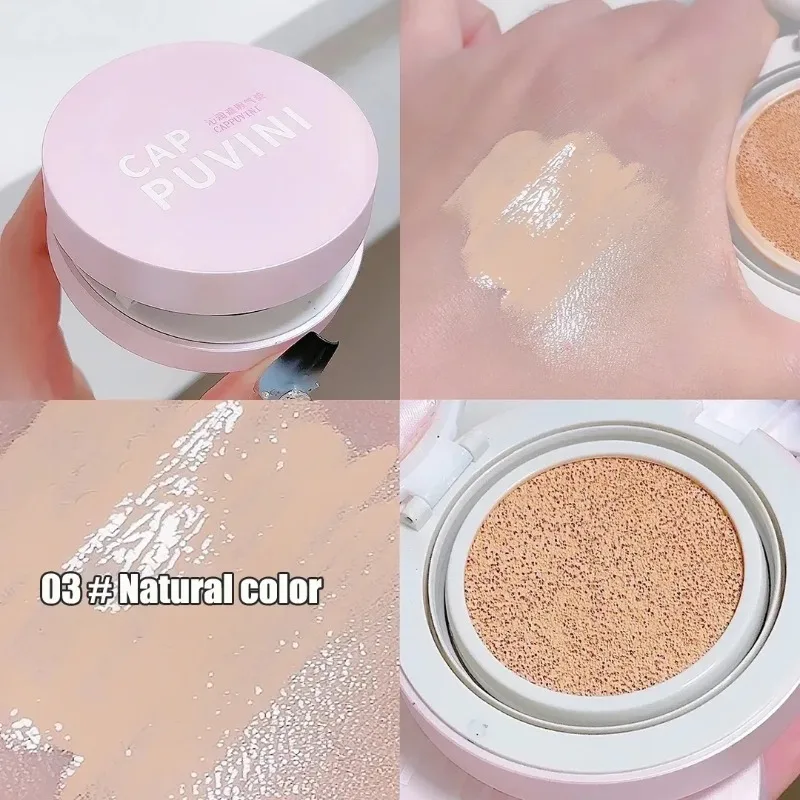 Cappuvini บีบีครีม Air Cushion - Concealer Full Coverage บทวิจารณ์และราคา