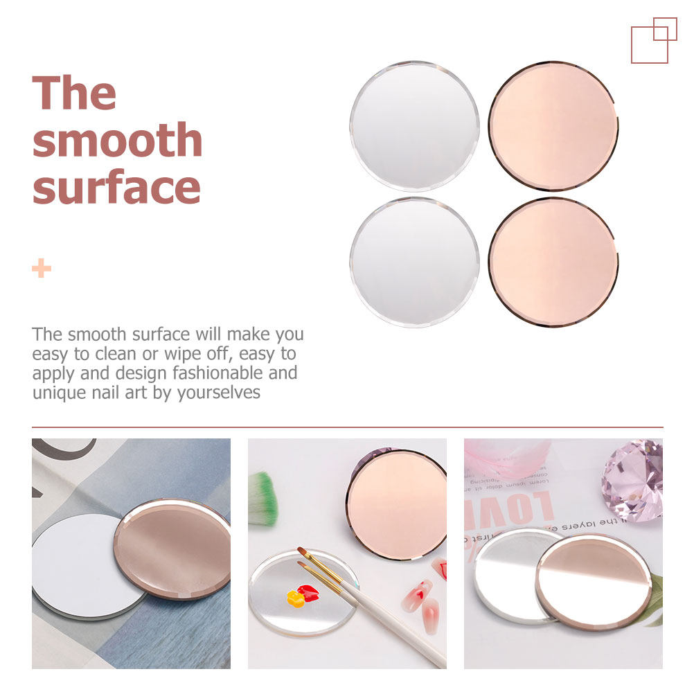 พาเลทผสมสีทำเล็บ 4 ชิ้น ผิวเรี - Beauty Makeup Design บทวิจารณ์และราคา