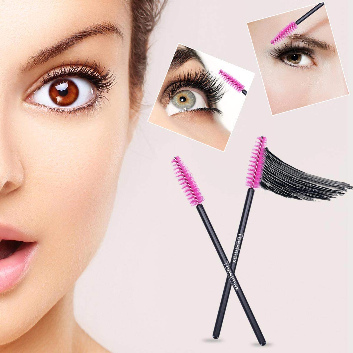 500 ชิ้นแปรงขนตา Wands สําหรับ - Beauty And Makeup Quotes บทวิจารณ์และราคา