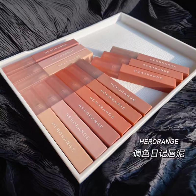 ลิปสติก HERORANGE สีสวยคุณภาพส - Beauty Makeup Diary บทวิจารณ์และราคา