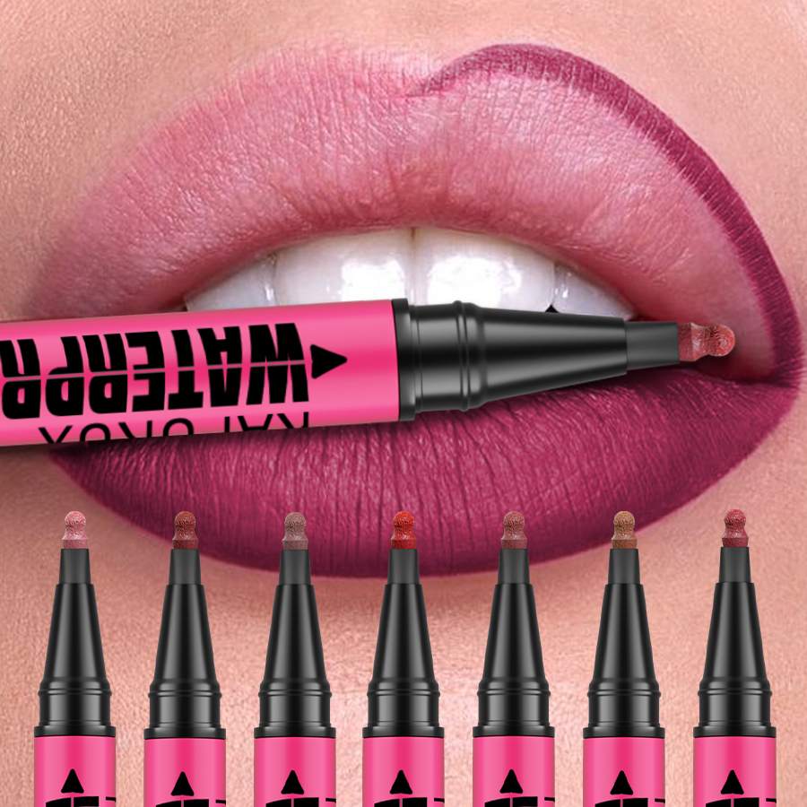 1PC Liquid Matte12-Color Lipli - Lip Liner Pencil บทวิจารณ์และราคา