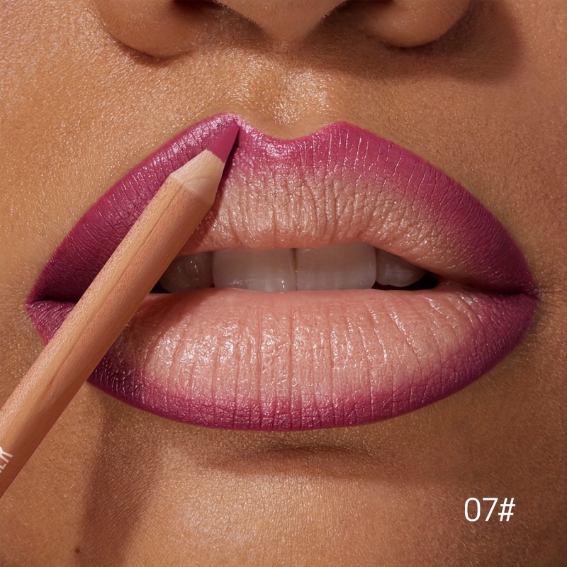 1 PC Matte ลิปสติก & Liner ปาก - Lip Liner Pencil บทวิจารณ์และราคา