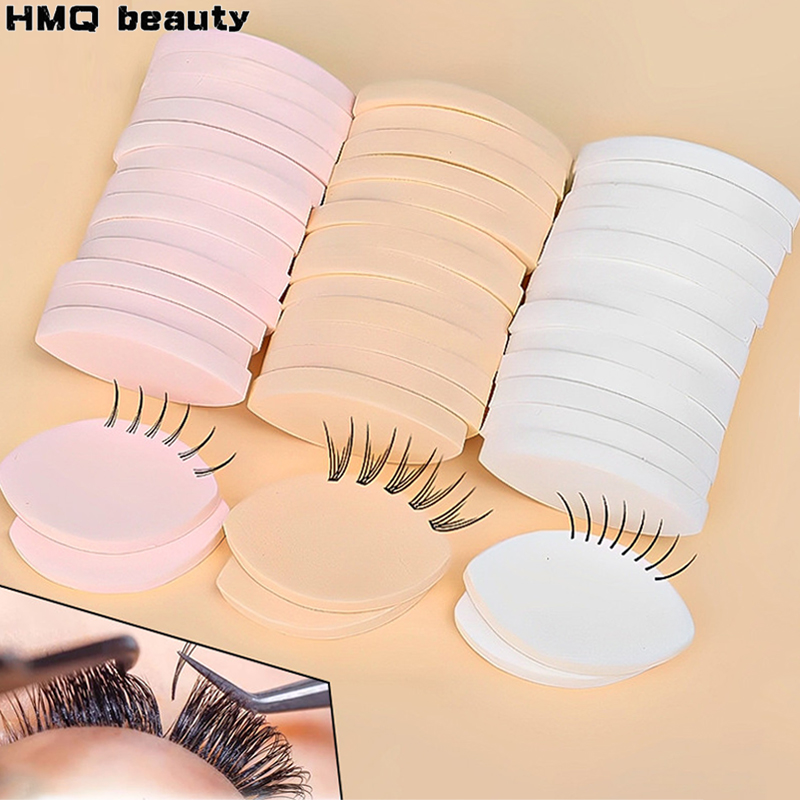 50/10pcs ฟองน้ํานุ่ม Fake Eyel - Beauty Makeup Training บทวิจารณ์และราคา