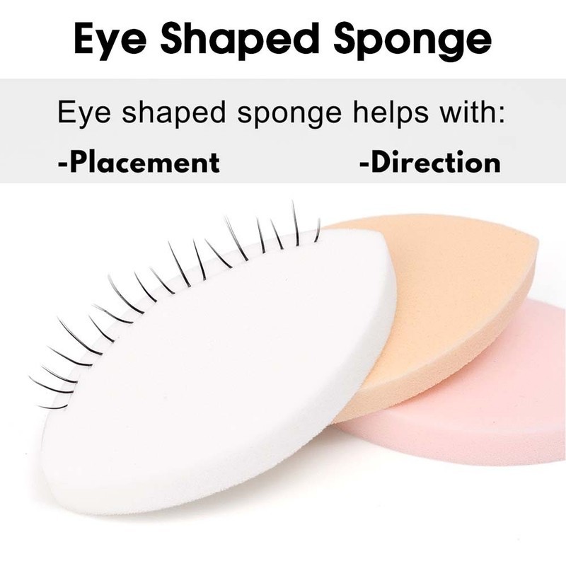 50/10pcs ฟองน้ํานุ่ม Fake Eyel - Beauty Makeup Training บทวิจารณ์และราคา