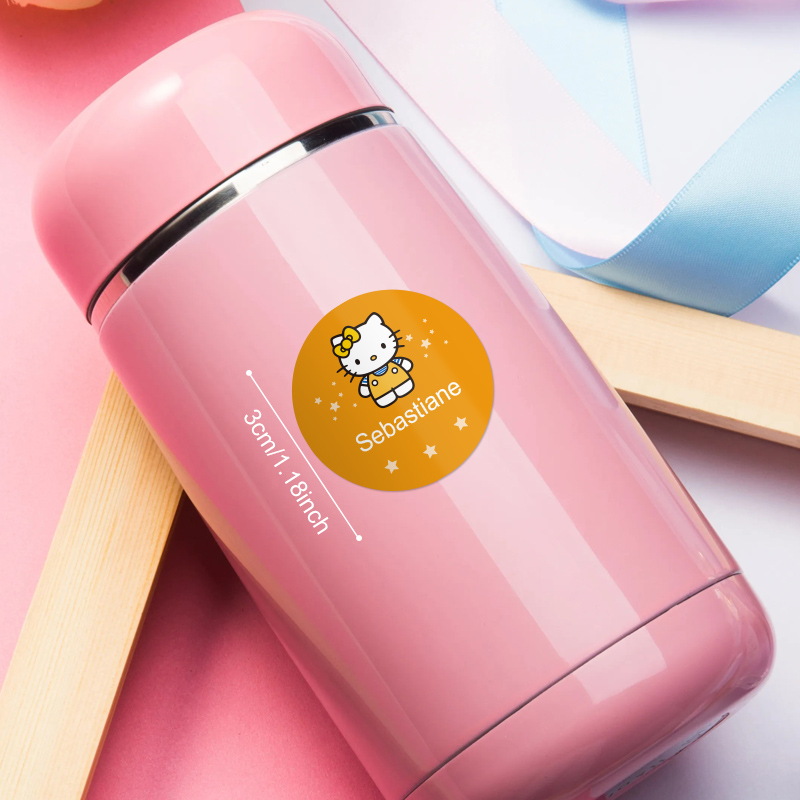 สติกเกอร์ชื่อเฮลโลคิตตี้แบบกำห - Beauty And Makeup Quotes บทวิจารณ์และราคา