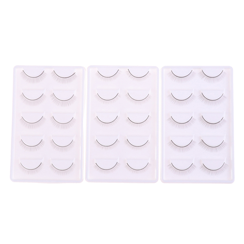【ขนตาปลอมสำหรับฝึกหัด 5 คู่ อุ - Beauty Makeup Training บทวิจารณ์และราคา