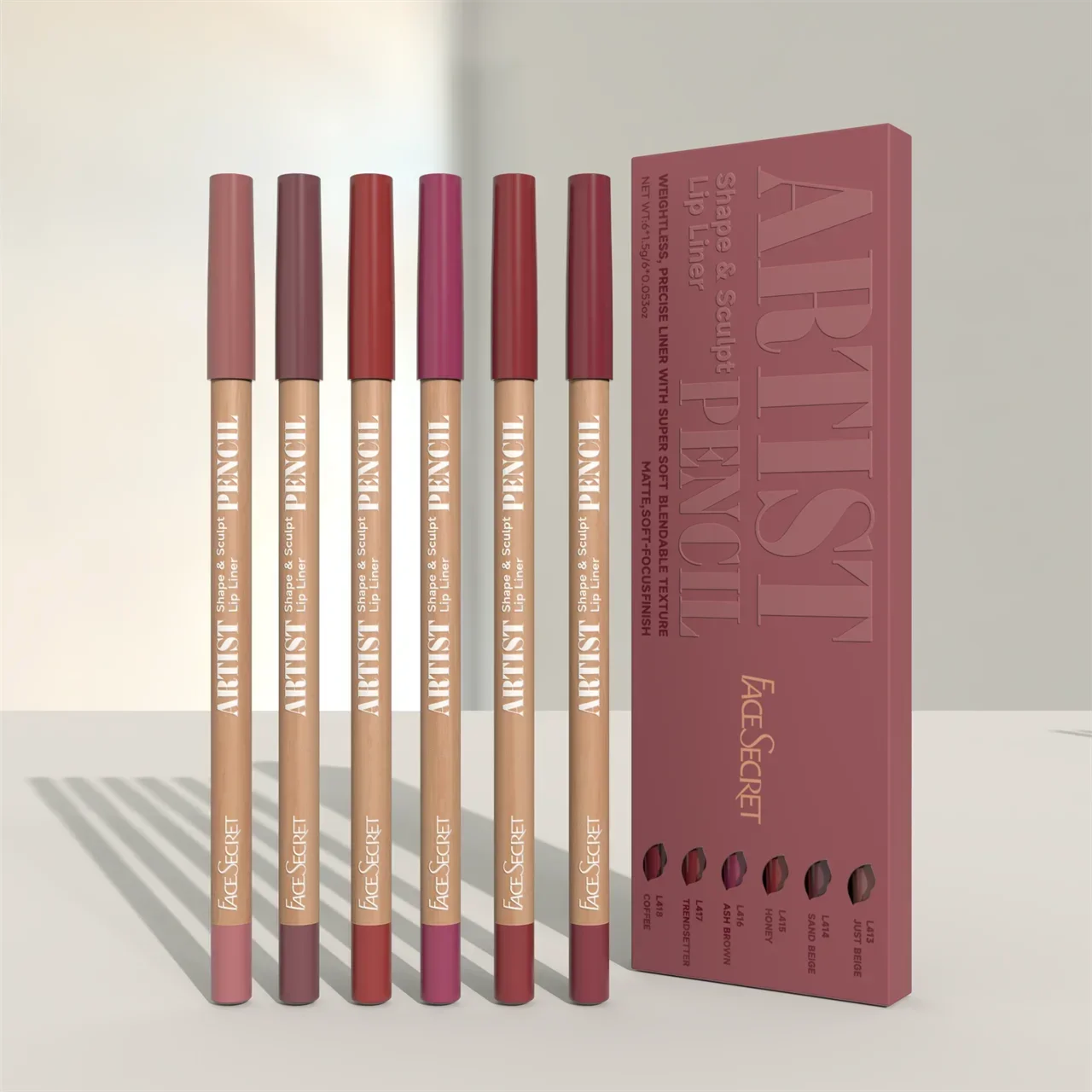 6 ชิ้น/เซ็ต Lip Liner ปากกา 6  - Lip Liner Pencil บทวิจารณ์และราคา