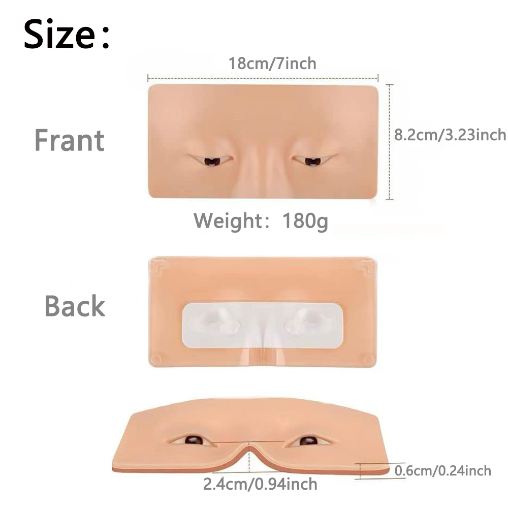แผ่นซิลิโคนฝึกแต่งหน้า ฝึกสักค - Beauty Makeup Training บทวิจารณ์และราคา